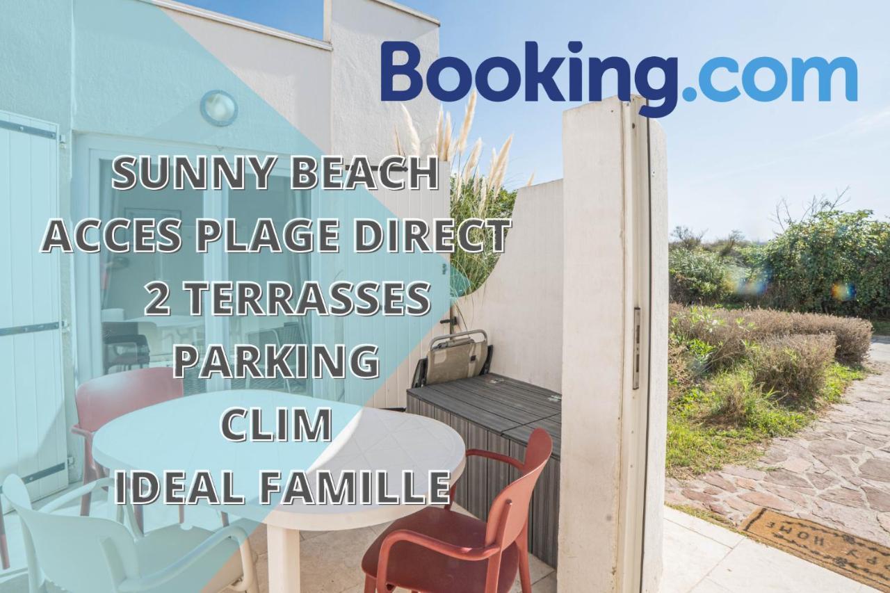 Villa Sunny Beach Clim Acces Plage Parking Famille - Topprosconciergerie La Grande Motte Exteriér fotografie